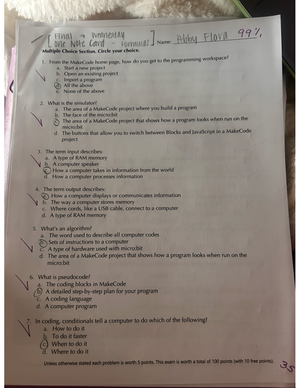 Final Exam Study Notes for Course ABC123: Key Concepts & Topics ...
