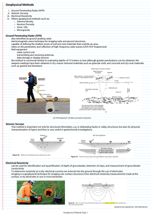 Module 2 Geotechnical Investigation - Geotechnical investigation ...