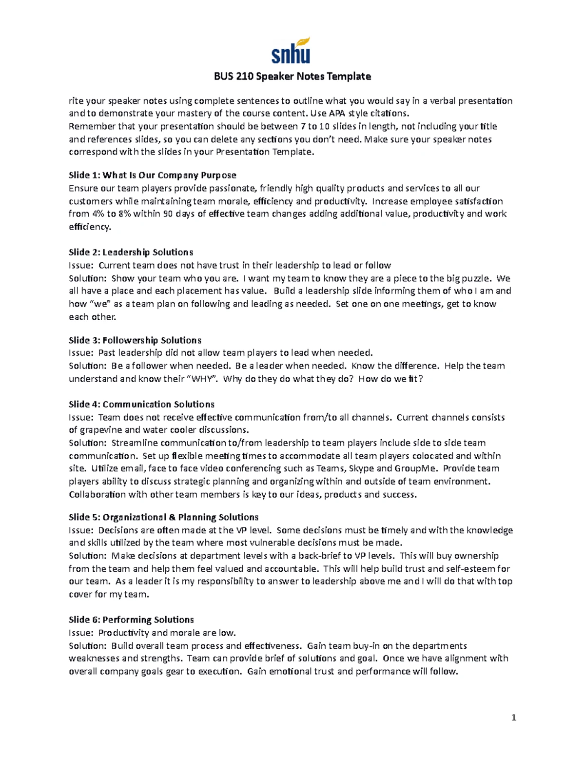 BUS 210 Module 6 Assignment Organizational Structures ...