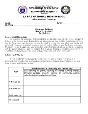 Narrative Report - Republic of the Philippines Department of Education ...