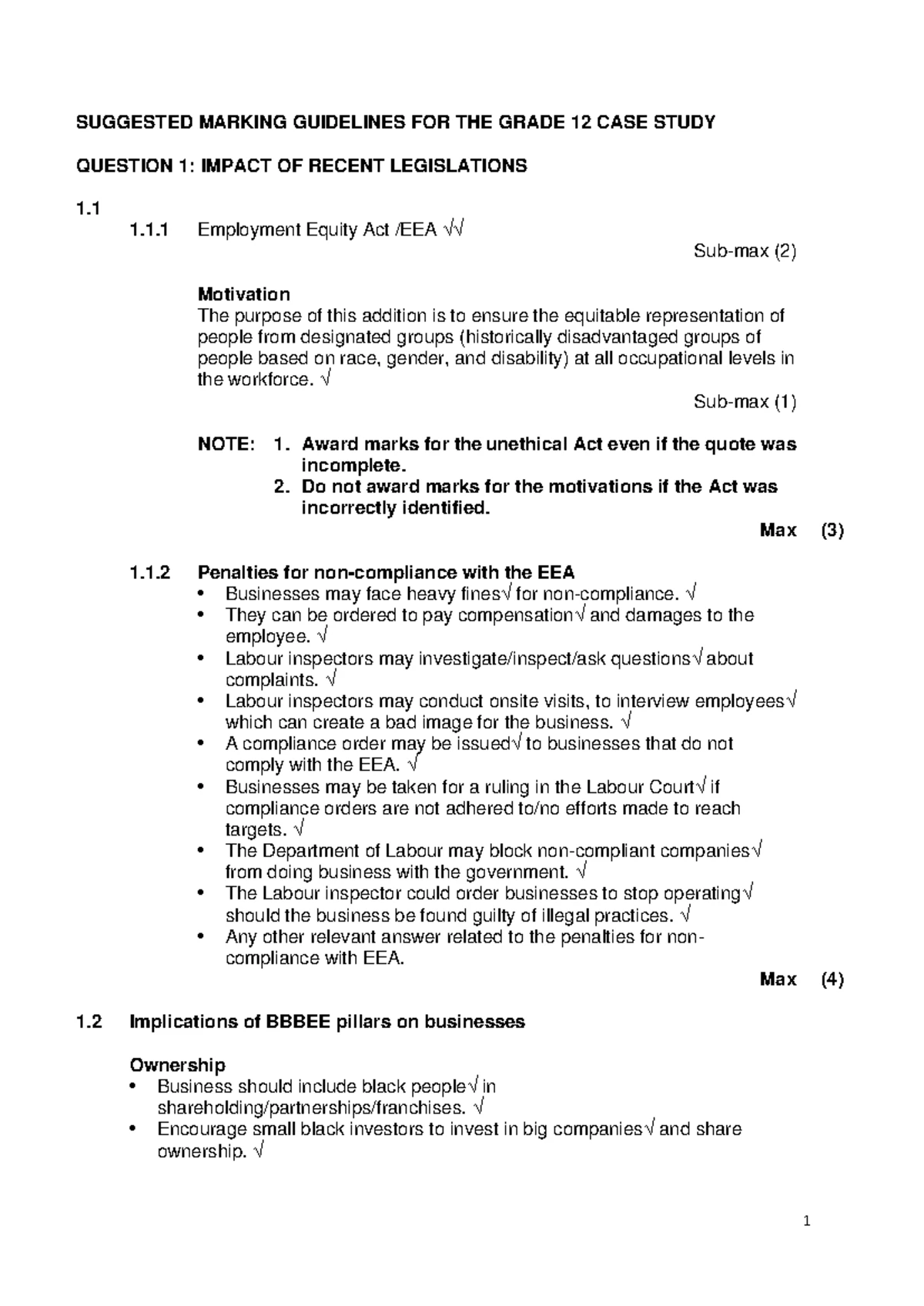 EMS Grade 8 Term 1 Controlled Test Questions JTG 2024-1 - Studocu