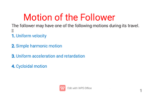 Theorymachine - Mechanical engineering - Cam Profile Follower type ...