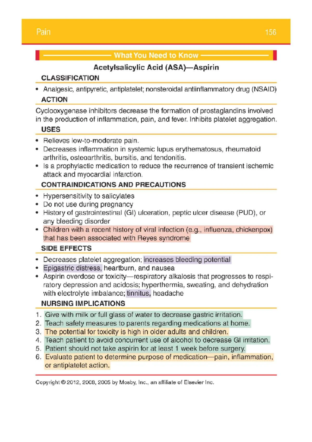 Nsaids - NSAIDS Notes N S A I K Naproxen Salicylate acid (Aspirin ...