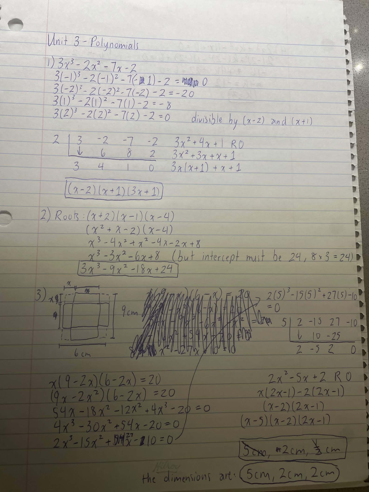 Polynoms Assignment - MATH 151 - SFU - Studocu