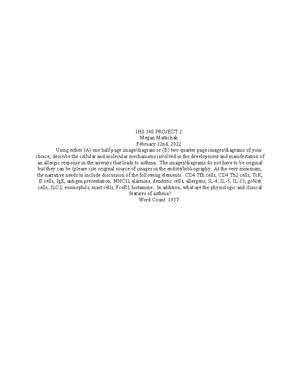 Plague and Its Historical Impact: IHS 340 Lecture Notes - IHS 340 ...