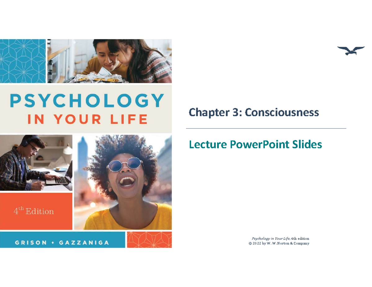 Psychology 101: Chapter 3 - Understanding Consciousness and Its ...