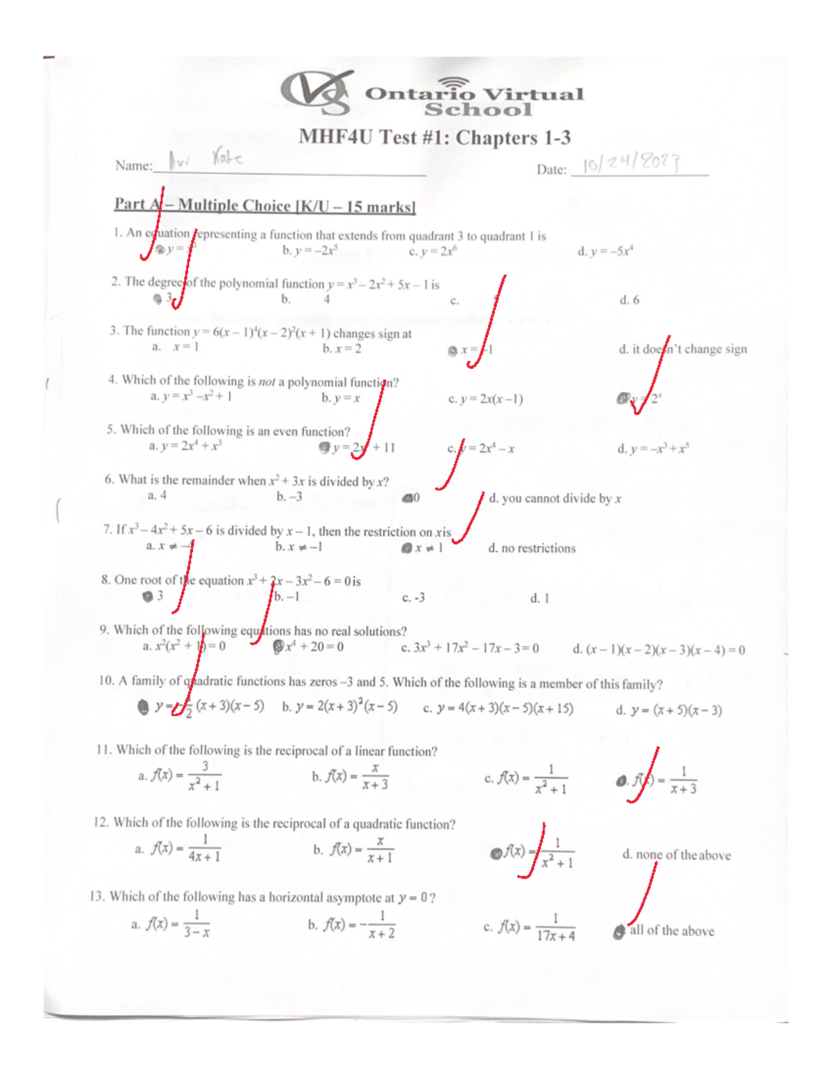 OVS Functions Study Guide for TEST 1 - Studocu