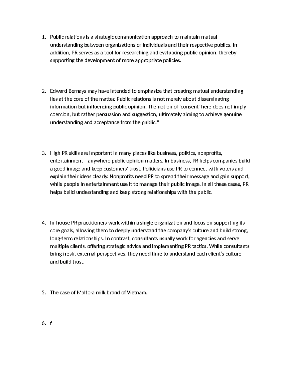 PUB10001 Unit Outline: Introduction to Public Relations Theory ...