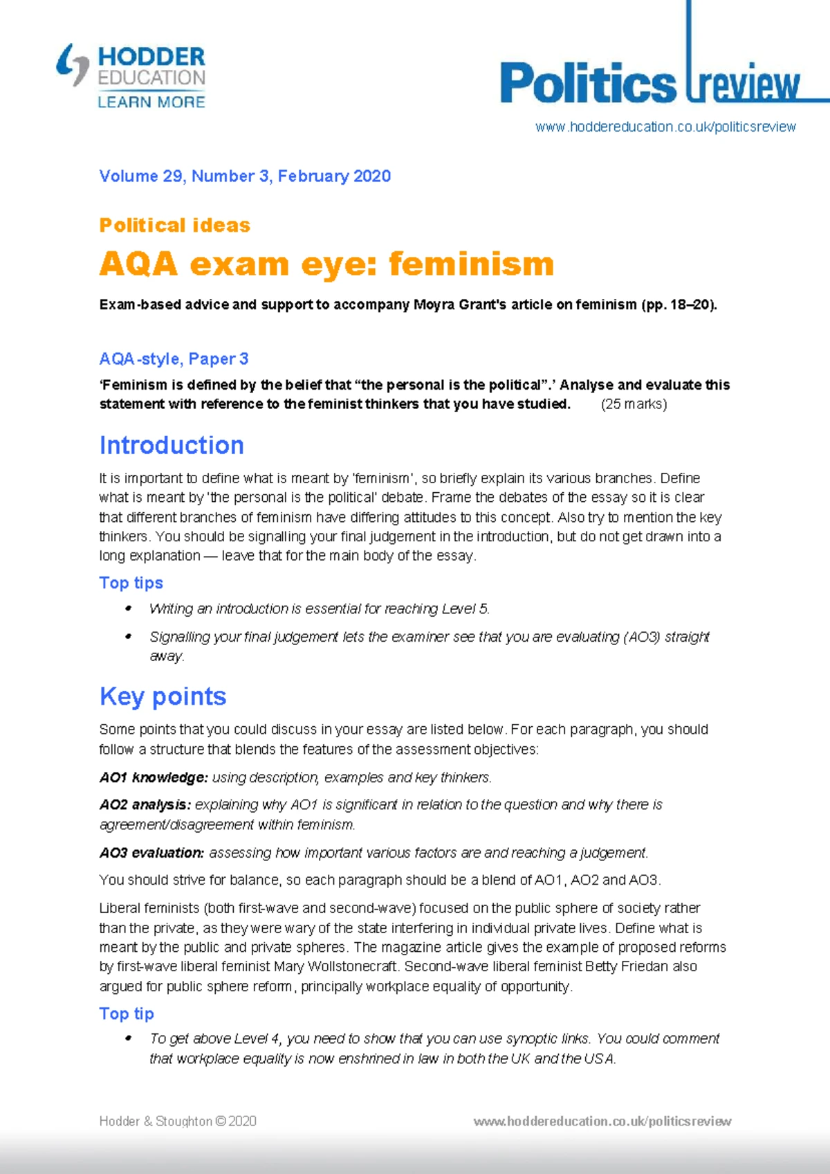 1HIA/B1 Practice Exam Paper - Anglo-Saxon and Norman England - Studocu