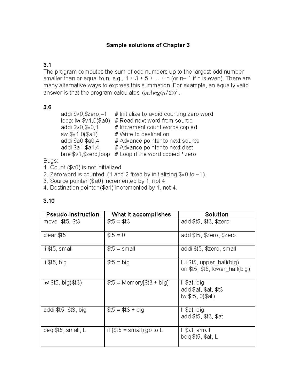 Chapter 3 Solutions - Key Concepts and Code Analysis - Studocu