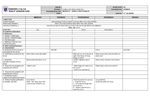 DLL Filipino 3 Q4 W8 - DAILY LESSON LOG - GRADES 1 to 12 DAILY LESSON ...