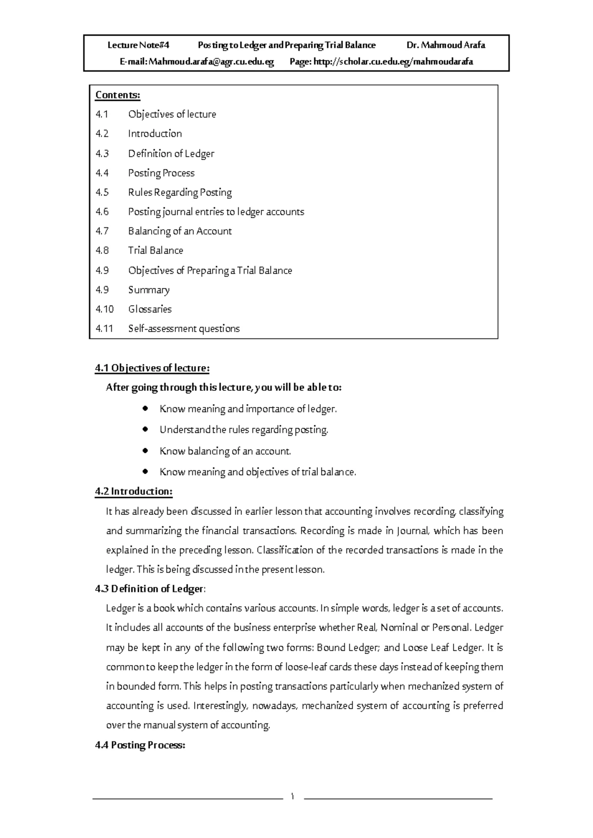 ACC 100 Class exercises and trial balance preparation for 2024 - Studocu