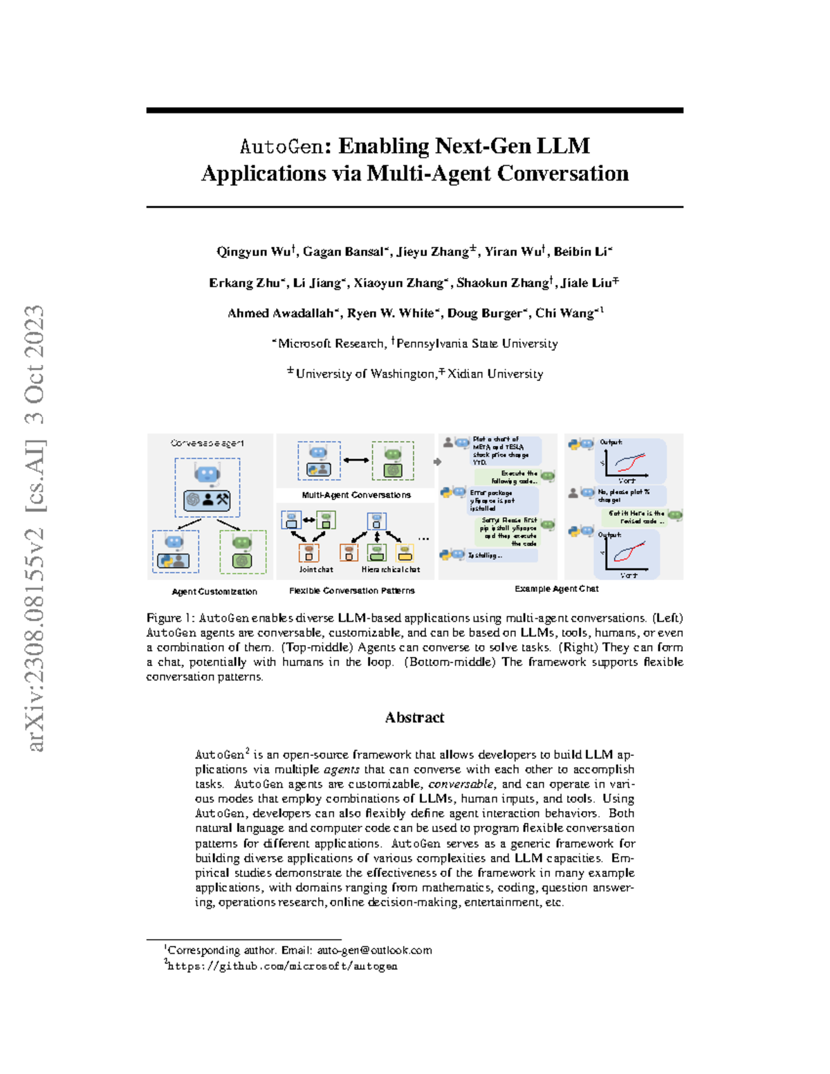 Autogen - AutoGen: Enabling Next-Gen LLM Applications via Multi-Agent ...