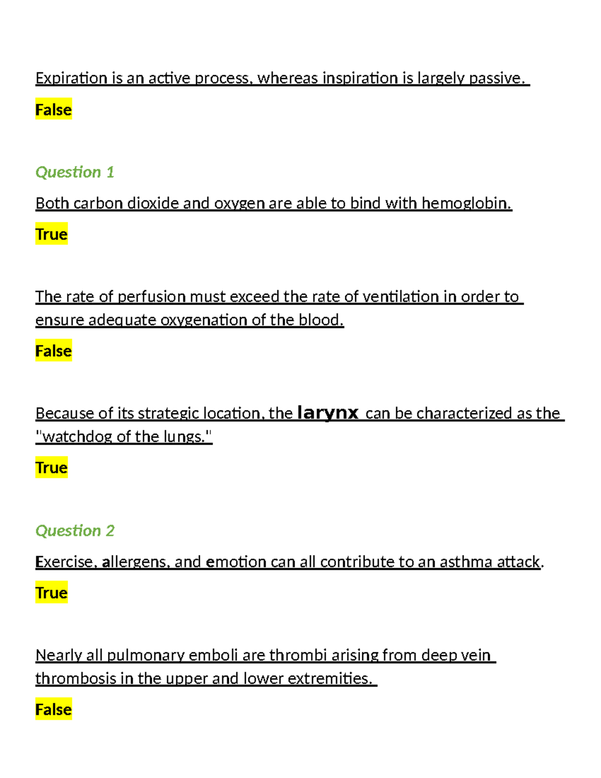 Patho 5 Final Exam Study Guide: Key Concepts & Questions - Studocu