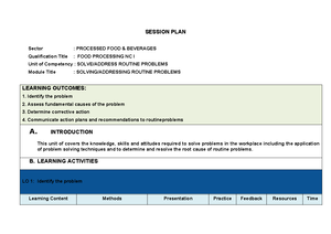 MROP reporting - In-depth explanation about operations department and ...