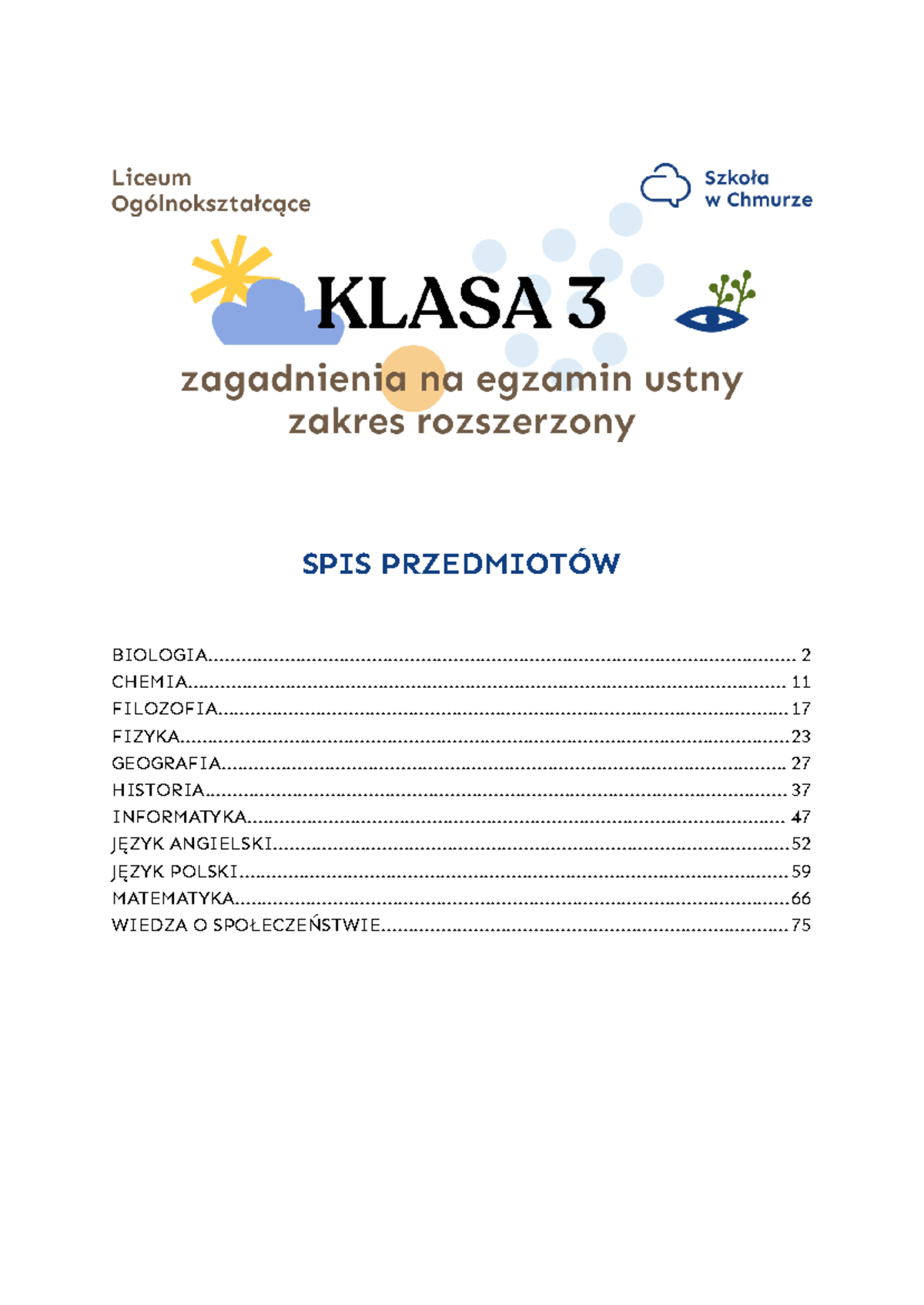 Sprawdzian Ustny Kl 3 Gim Jcnirm Reaocue