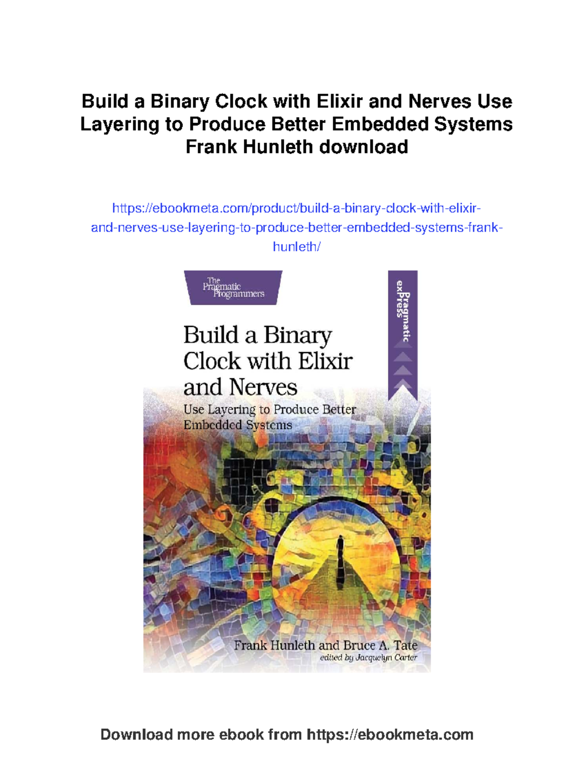 Building a Binary Clock with Elixir & Nerves: A Practical Guide - Studocu