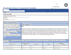 [Solved] How does the psychiatric HPI differ from the HPI you learned ...