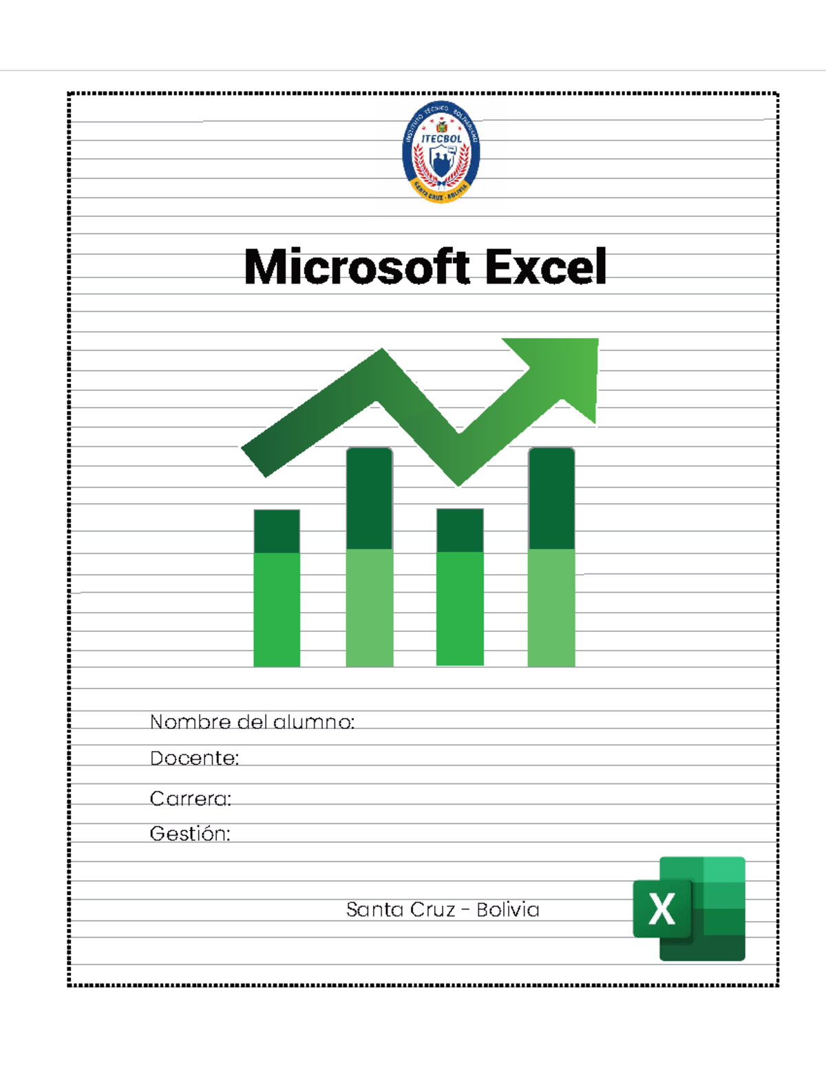 Guía de Microsoft Excel Básico - ITEC 2025 - Document Preview