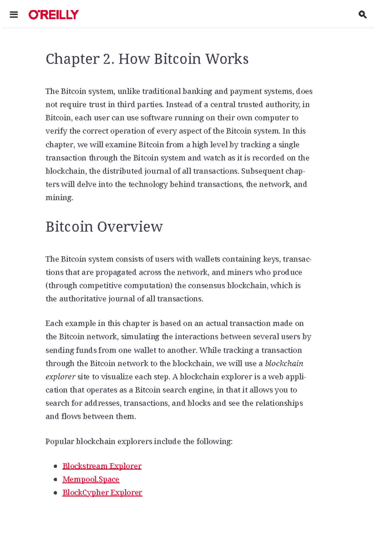 Chapter 2: Understanding Bitcoin Transactions and Blockchain Mechanics ...