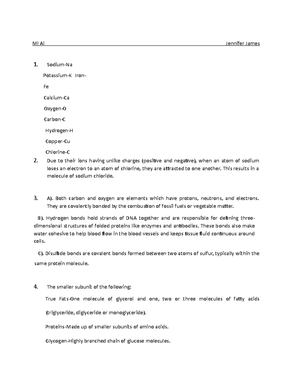 AP 1 - Comprehensive Notes on Key Biological Concepts - Studocu