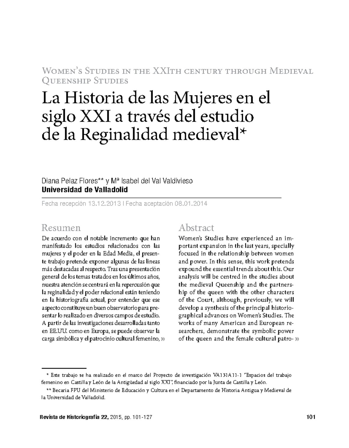 La Historia de las mujeres en el siglo XXI - Tras una presentación ...