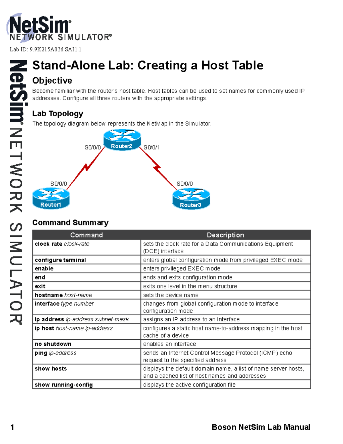 BÀI 6: Lab 9.9K215A036.SAI1.1 - Creating a Host Table in Networking ...