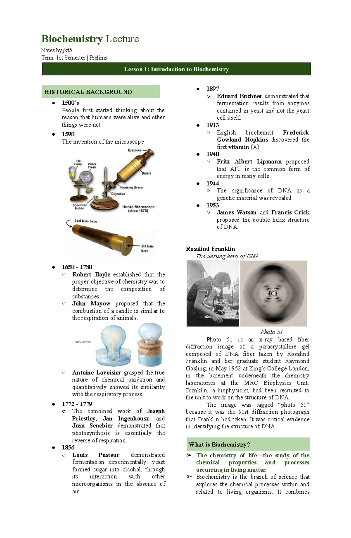 Biochemistry Midterm Exam Topics: Focus on Carbohydrates - Studocu