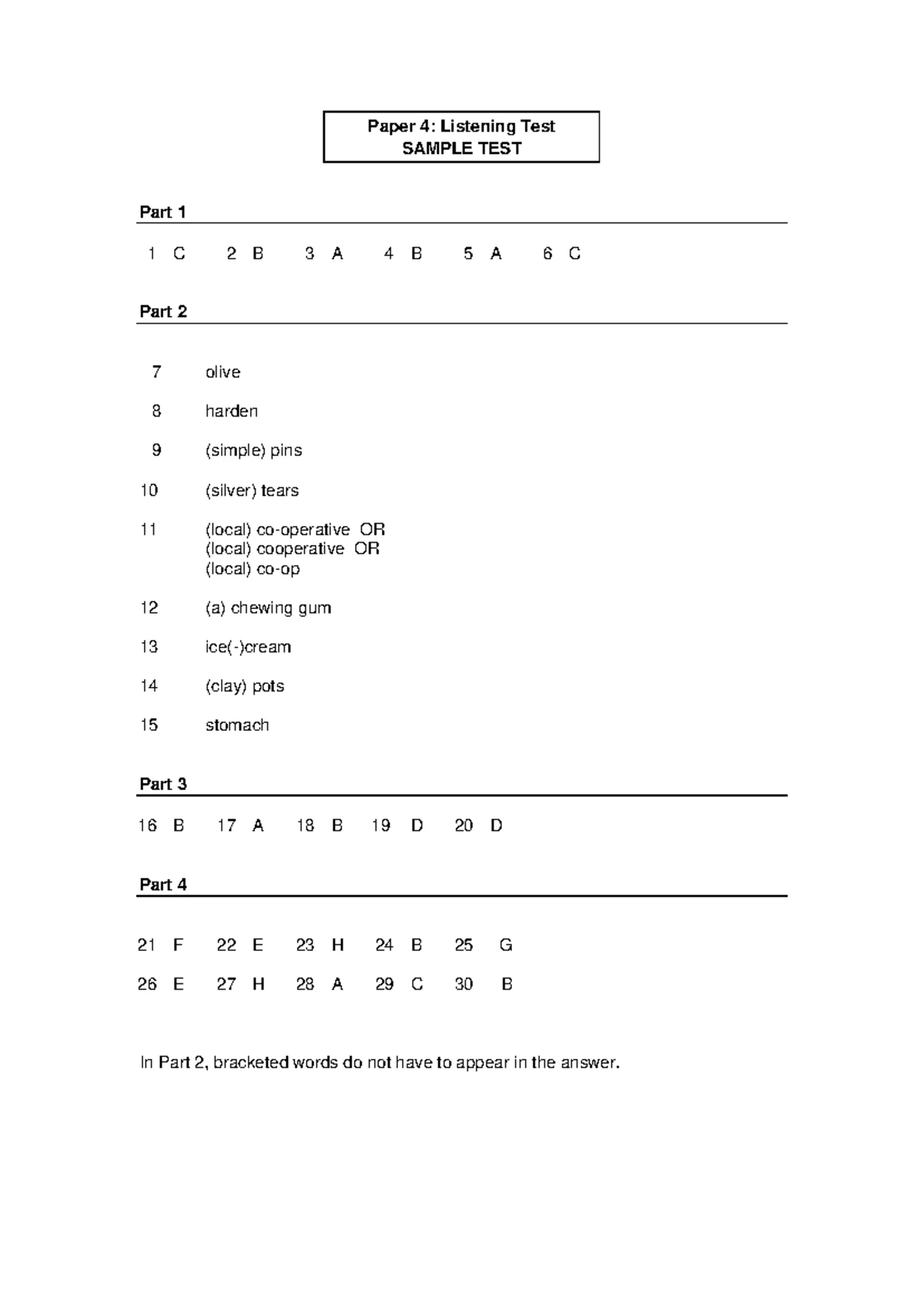 C2 Proficiency Sample Paper 1: Reading & Use of English Test - Studocu