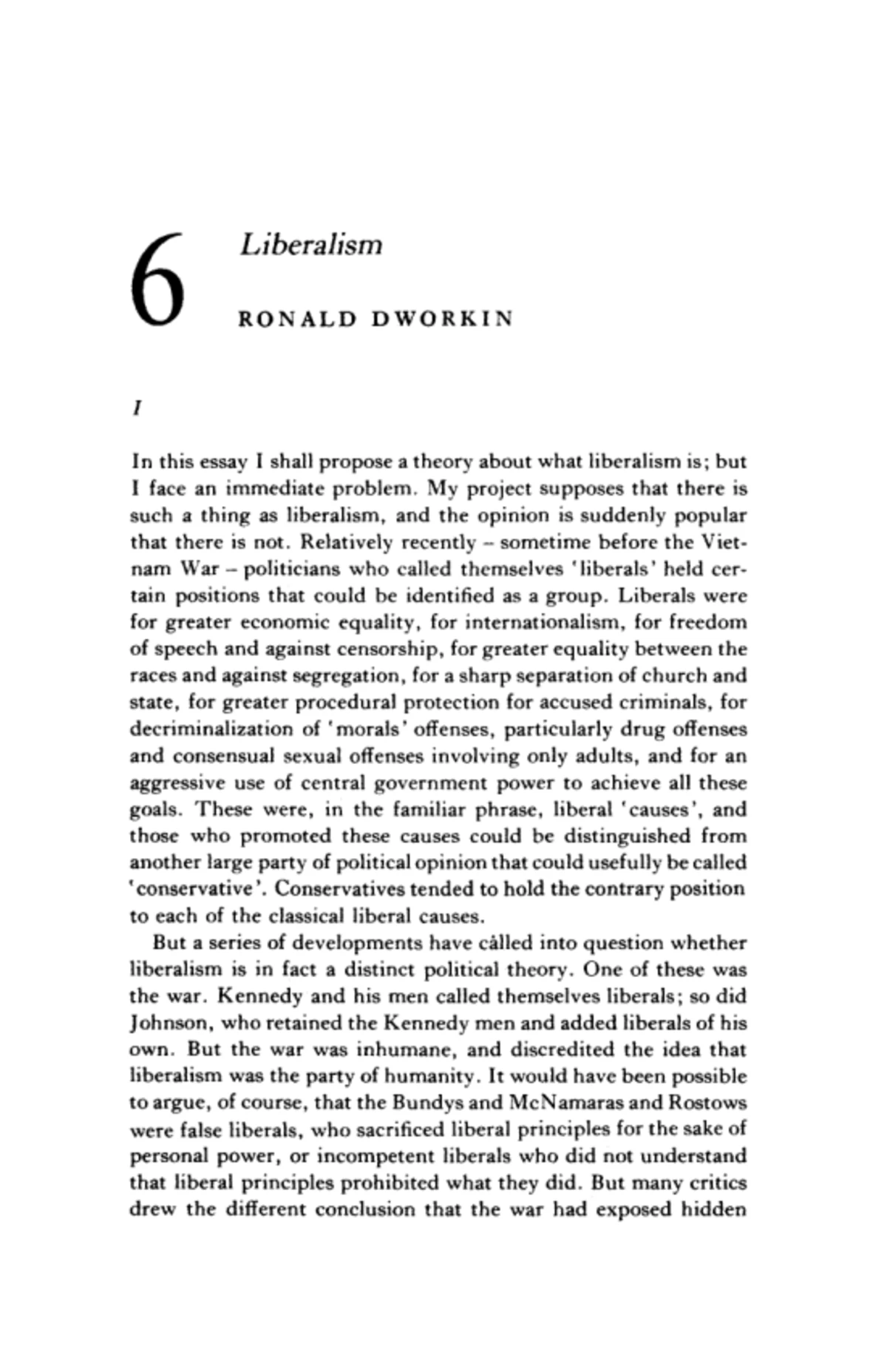Core Principles and Applications of Liberalism in Political Philosophy ...