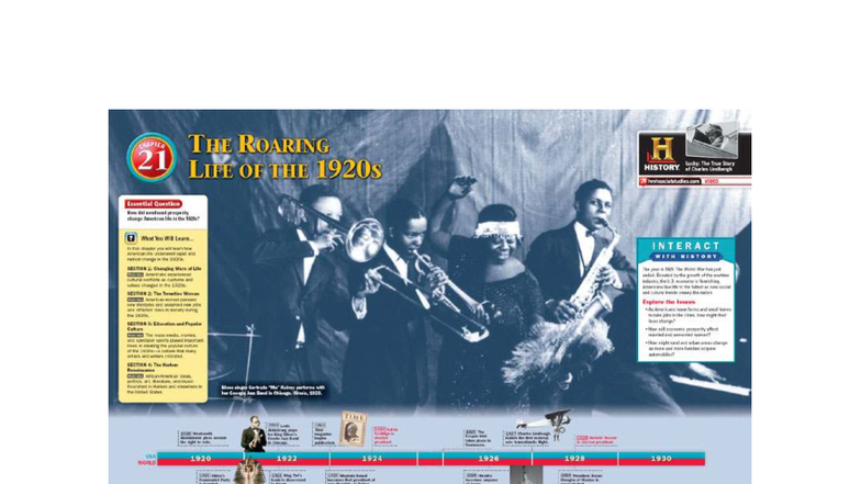 Scopes Trial and Prohibition: Cultural Conflicts in 1920s America - Studocu