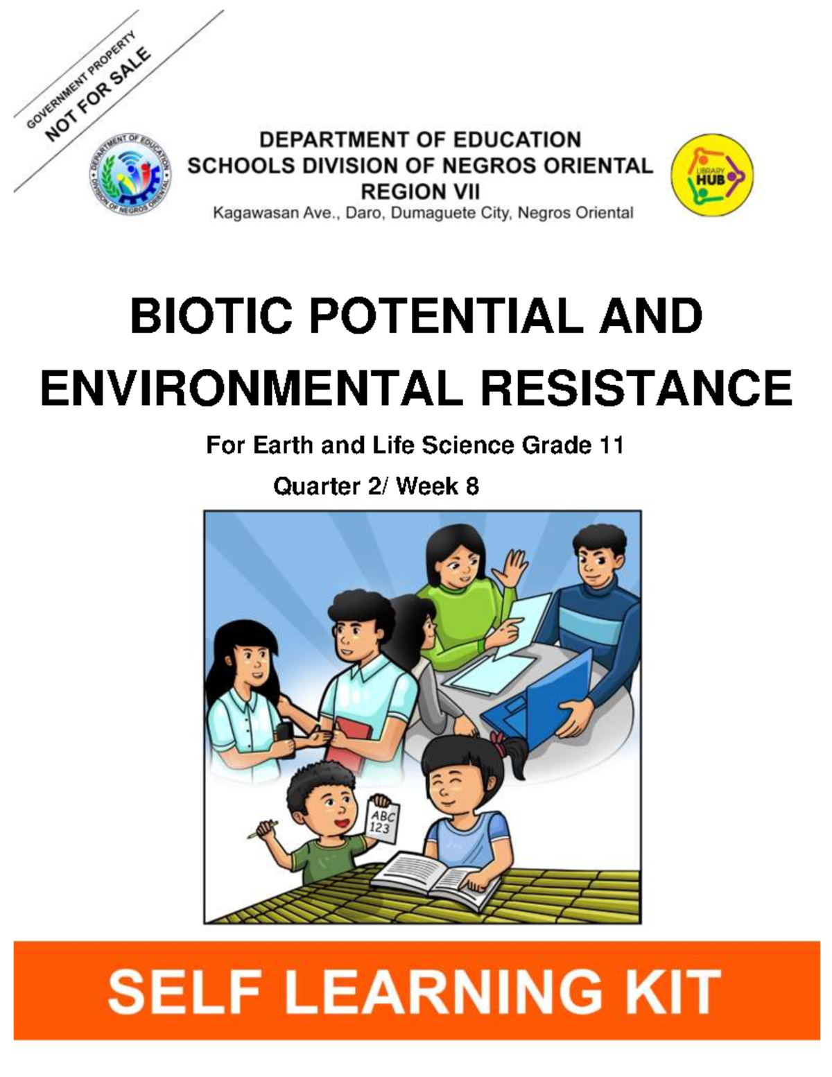 Earthlife Science Q2 Week 8: Biotic Potential & Environmental ...