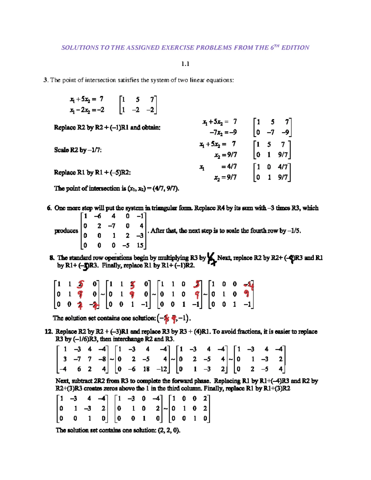 Algebra and Trigonometry Review for Calculus (MATH 101) - Studocu