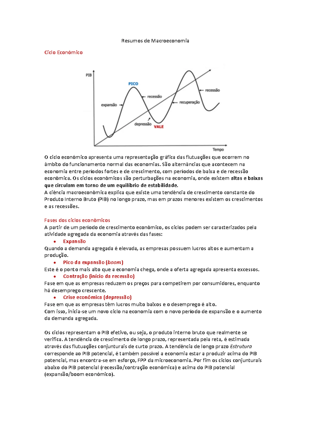 Macroeconomia: Análise de Agregados Macroeconômicos e Políticas - Studocu