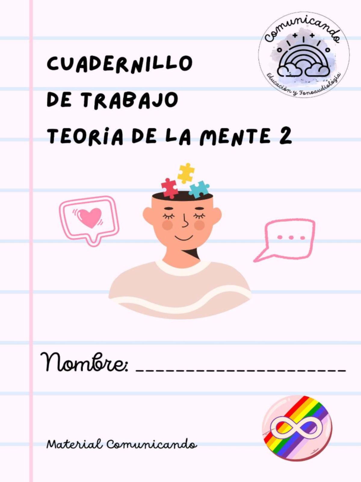 Cuadernillo Teoría de la Mente 2: Ejercicios de Comunicación y ...