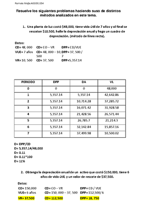 Unidad 1 Actividad 2 Tasa de interés - VF 3.885,00 UM VA 3.500,00 UM ...