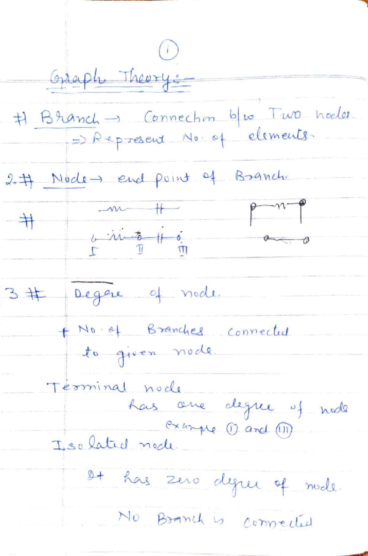 Graph Theory - Connected Networks and Fundamental Concepts - Studocu