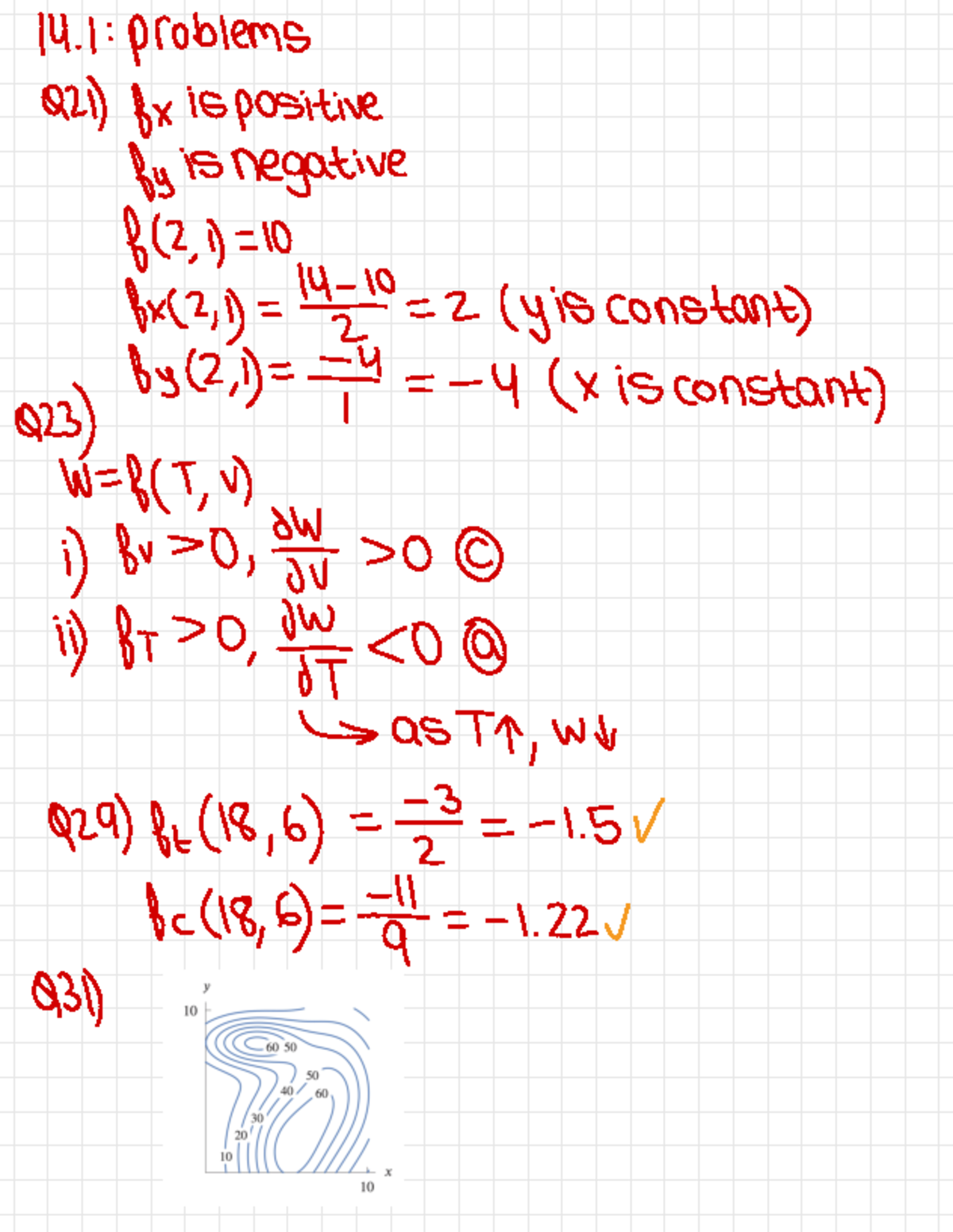 Midterm 2 Problems - 14: problems OLD 8x is positive by is negative 8 ...