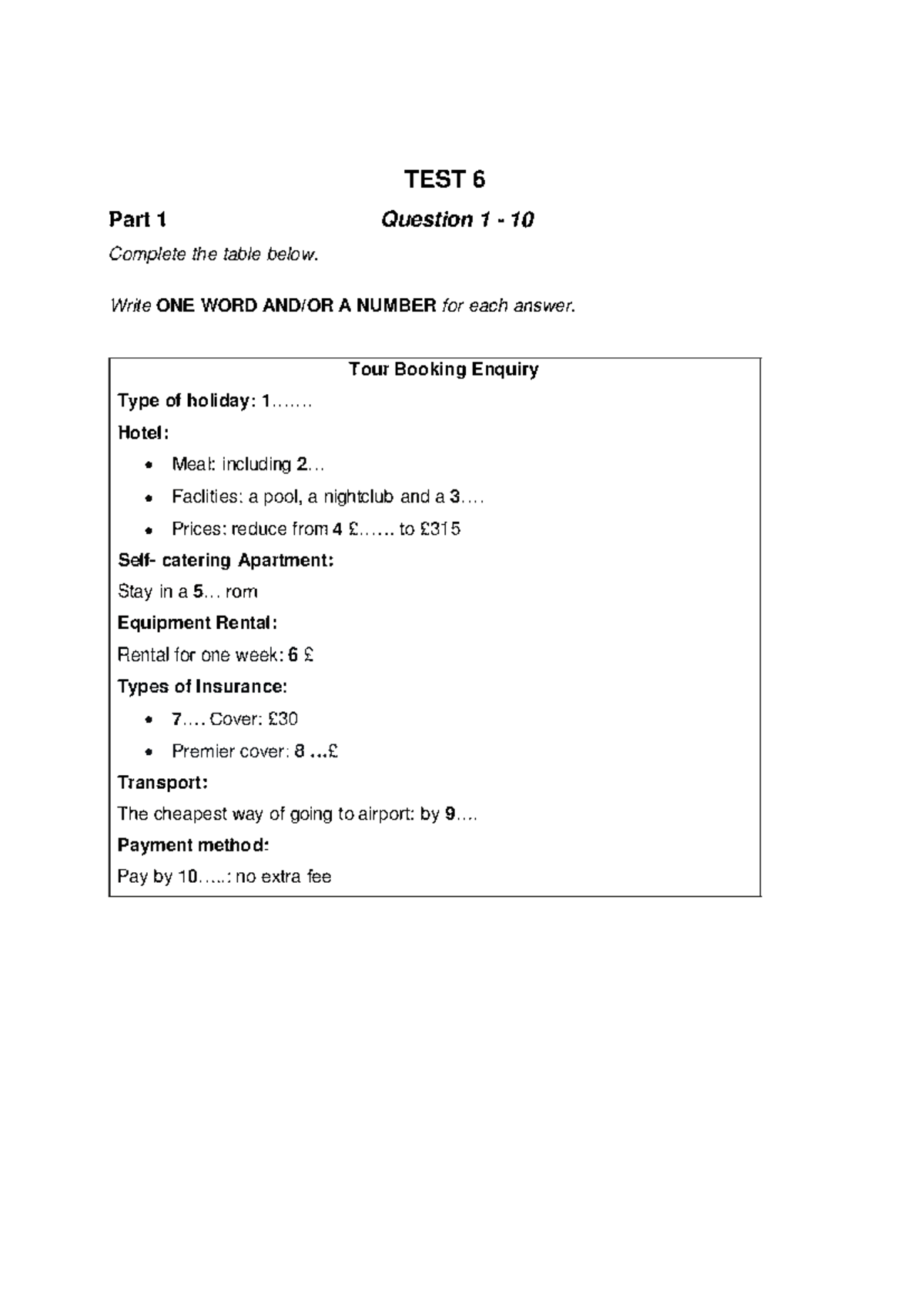 Test 6 - Practice Questions and Sample Answers - Studocu