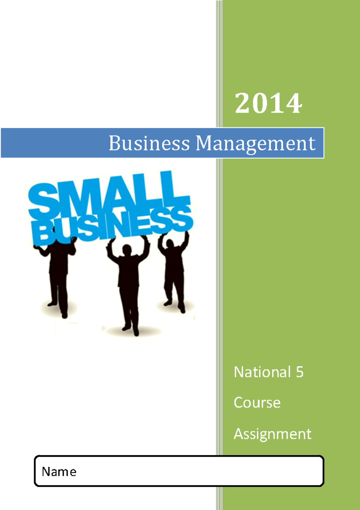 N5 Business Management Coursework Assignment: Research & Report Guide ...