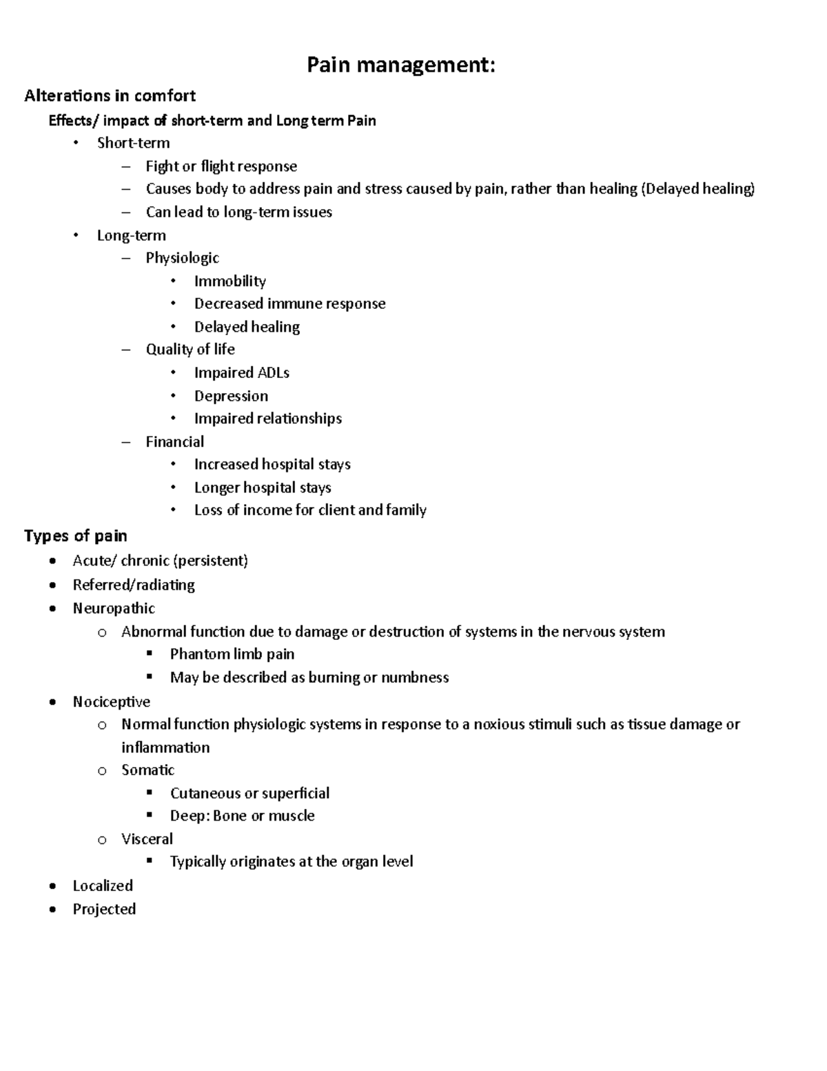 Pain Management: Nursing Strategies & Cultural Considerations (NURS 101 ... - Cultural Considerations In Pain Symptom Evaluation