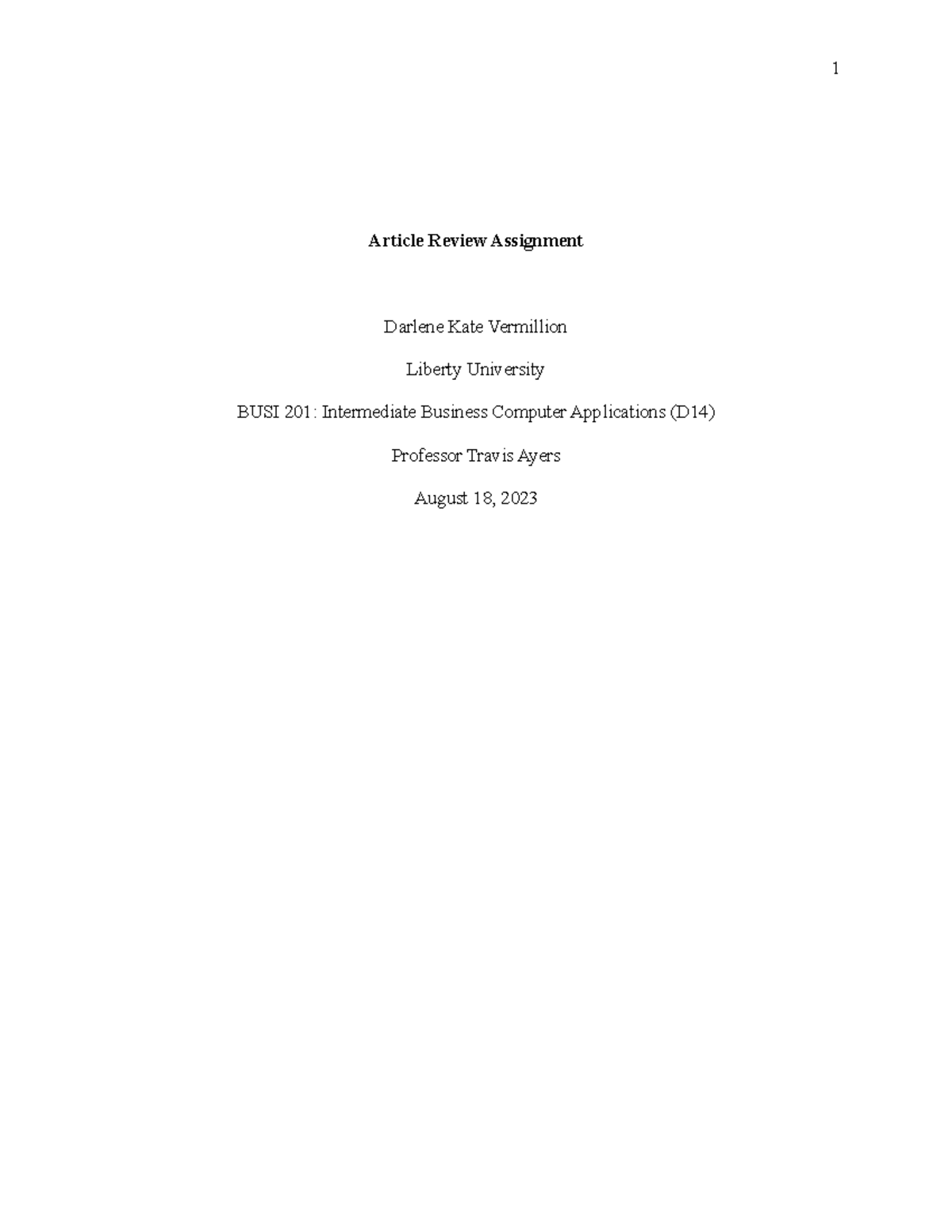 Busi 201 Article Review Assignment On Ai Ethics And Impact Studocu