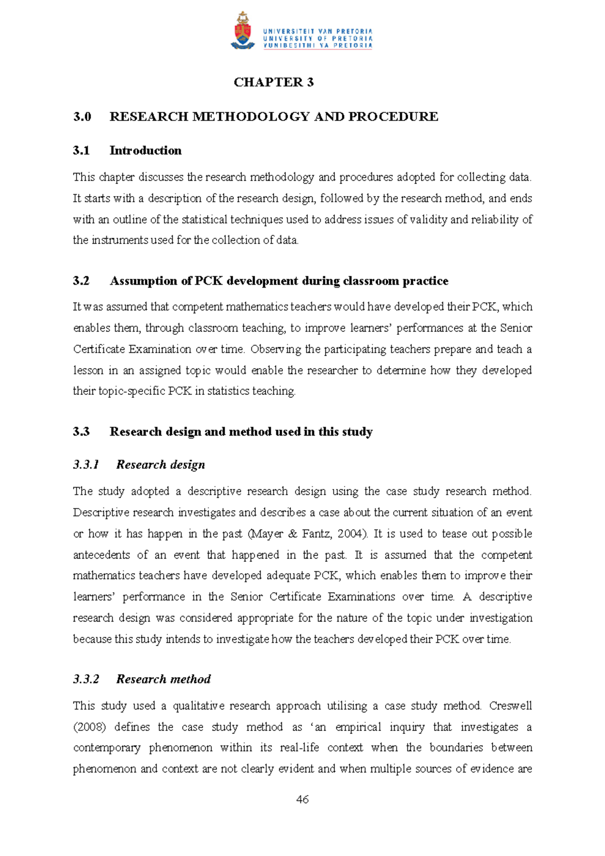 03chapter 3 - Research - CHAPTER 3 3 RESEARCH METHODOLOGY AND PROCEDURE ...