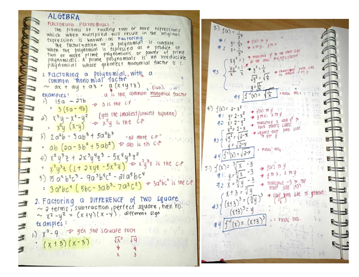 Algebra 101: Factoring Polynomials and Functions Review - Studocu