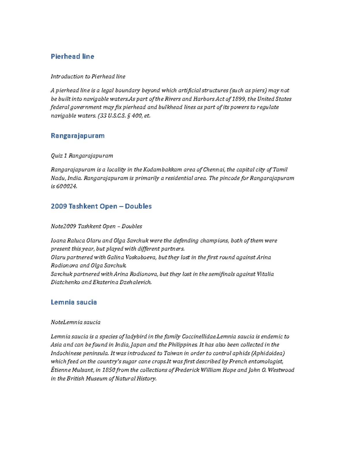 HIST123 Pierhead Line Overview and Related Notes - Studocu