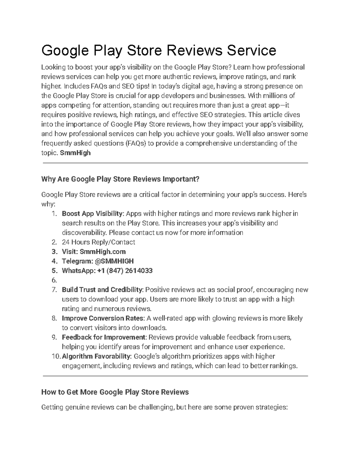Google Play Store Reviews Service - Google Play Store Reviews Service ...