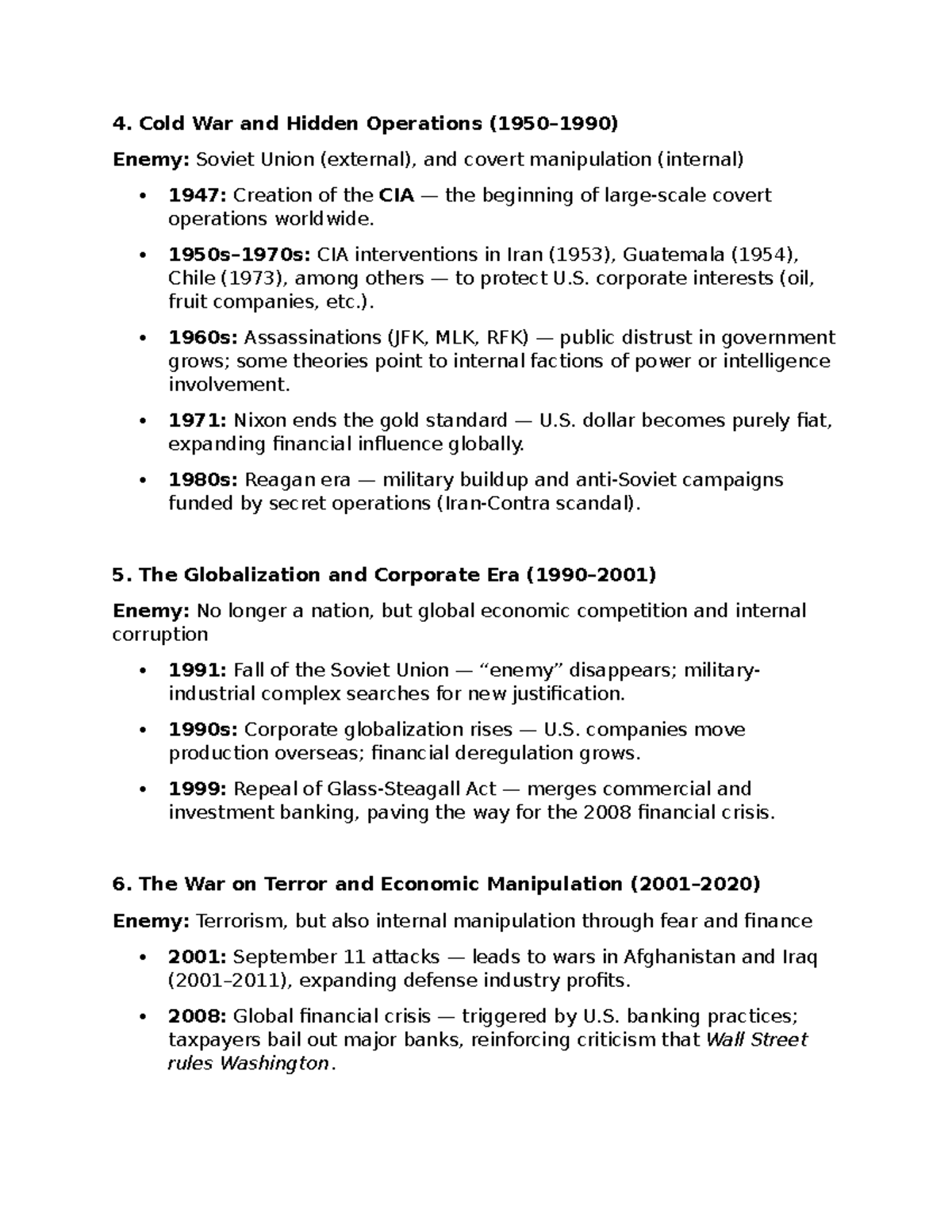 Who is the Real Enemy of the USA? CIA & Covert Operations Analysis ...