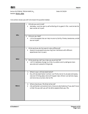 Foundations in Personal Finance: Chapter 6, Lesson 6 Questions and ...