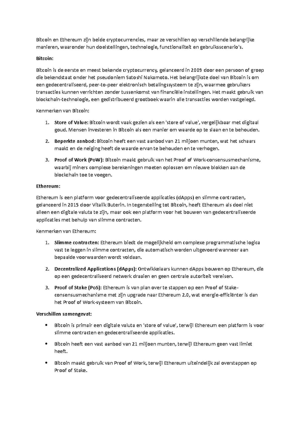 Blockchain Exams notes - Blockchain Technology and fintech - EUR -  Studeersnel