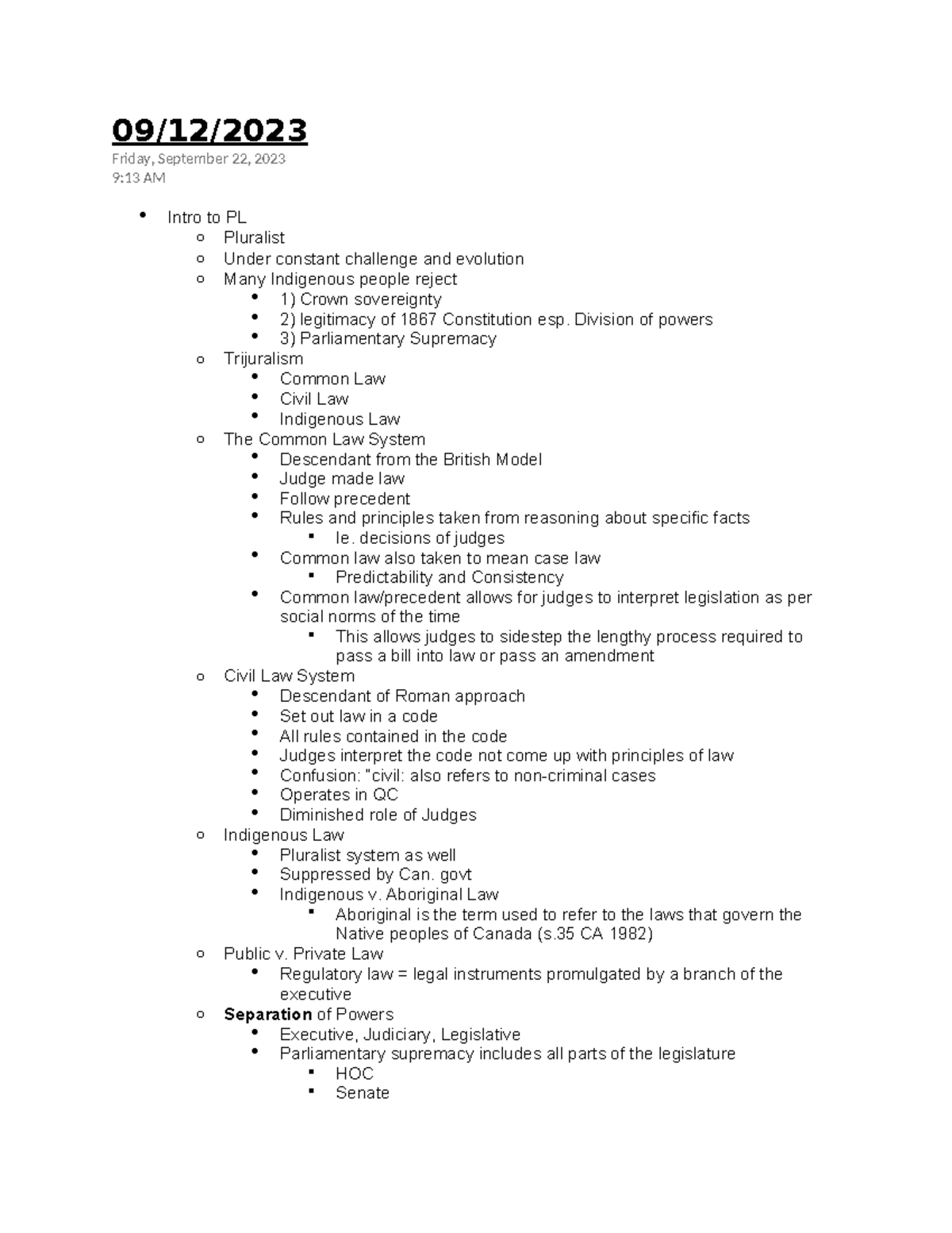 All Public Constitutional Law Lecture Notes (PL 101) - Studocu